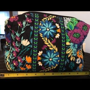Vera Bradley Midnight Blues Large Cosmetic Bag